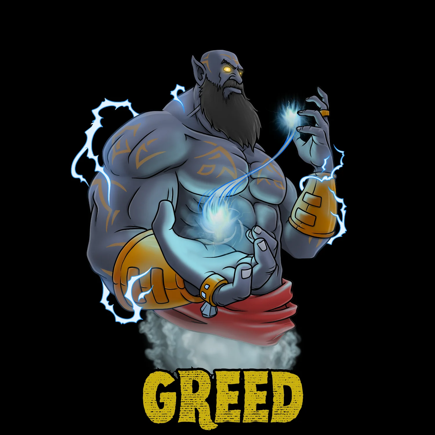 7 Deadly Sins Die-cut Sticker - Image 6