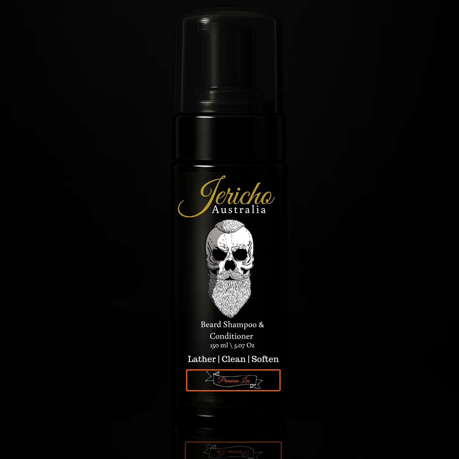 Jericho 2 in 1 Beard Shampoo & Conditioner 150ml Premium Leo