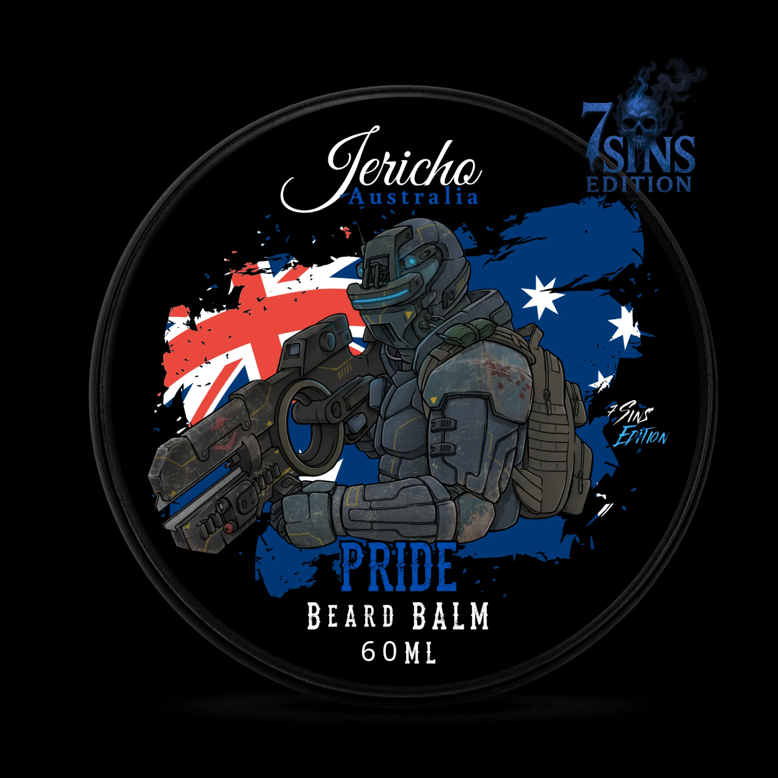Pride Beard Balm 60ml ( 7 Sins Edition)