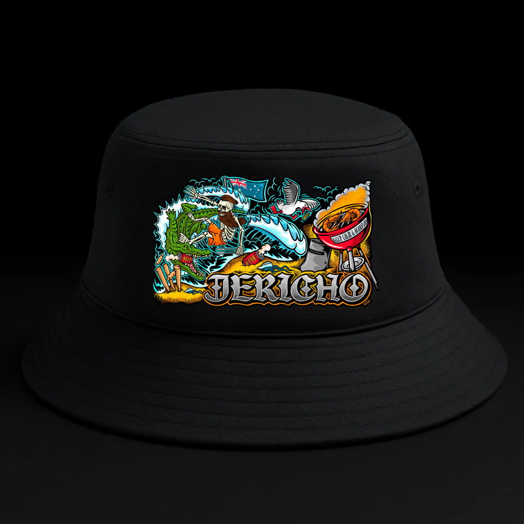 Surfin Croc Bucket Hat