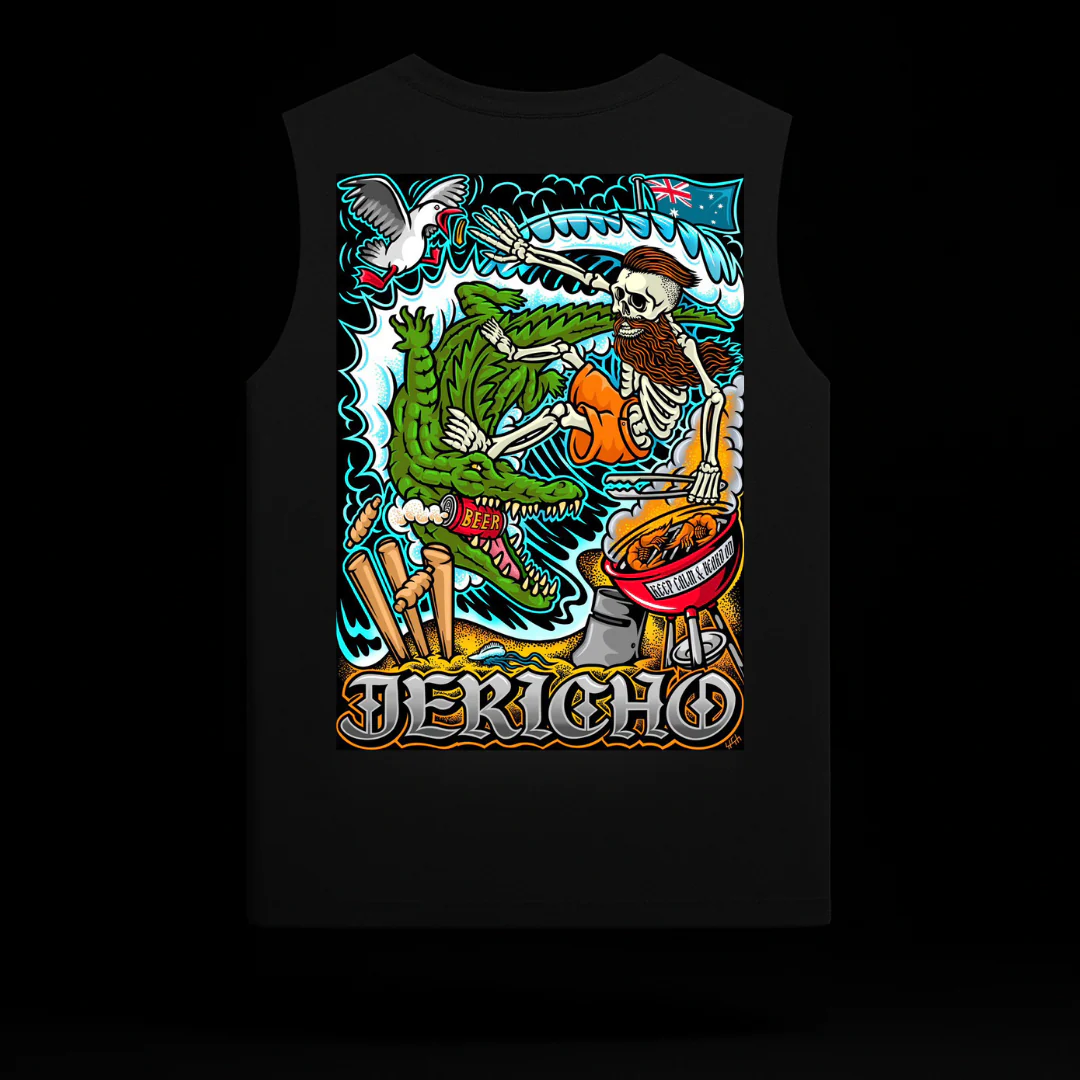 Surfin Croc Singlet
