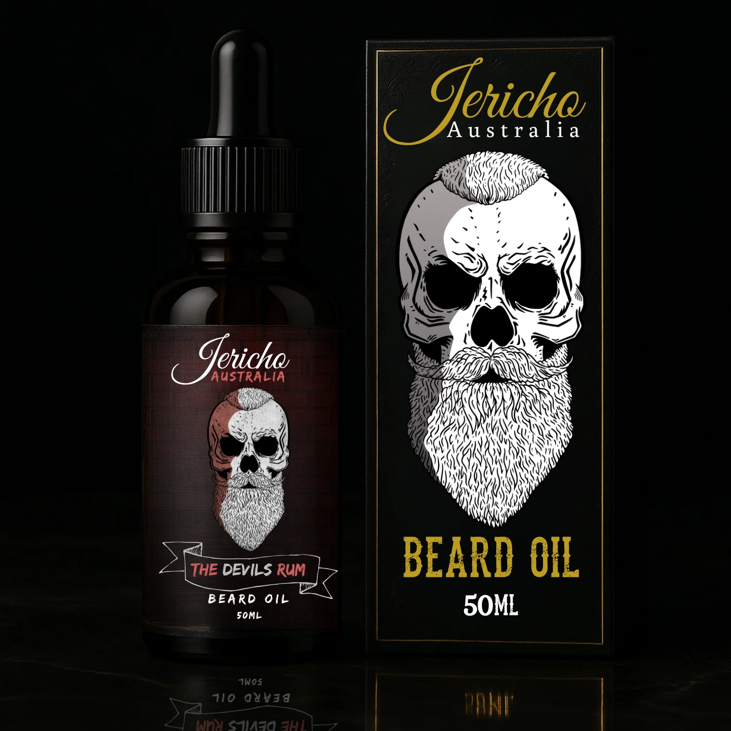 The Devils Rum Beard Oil 50ml